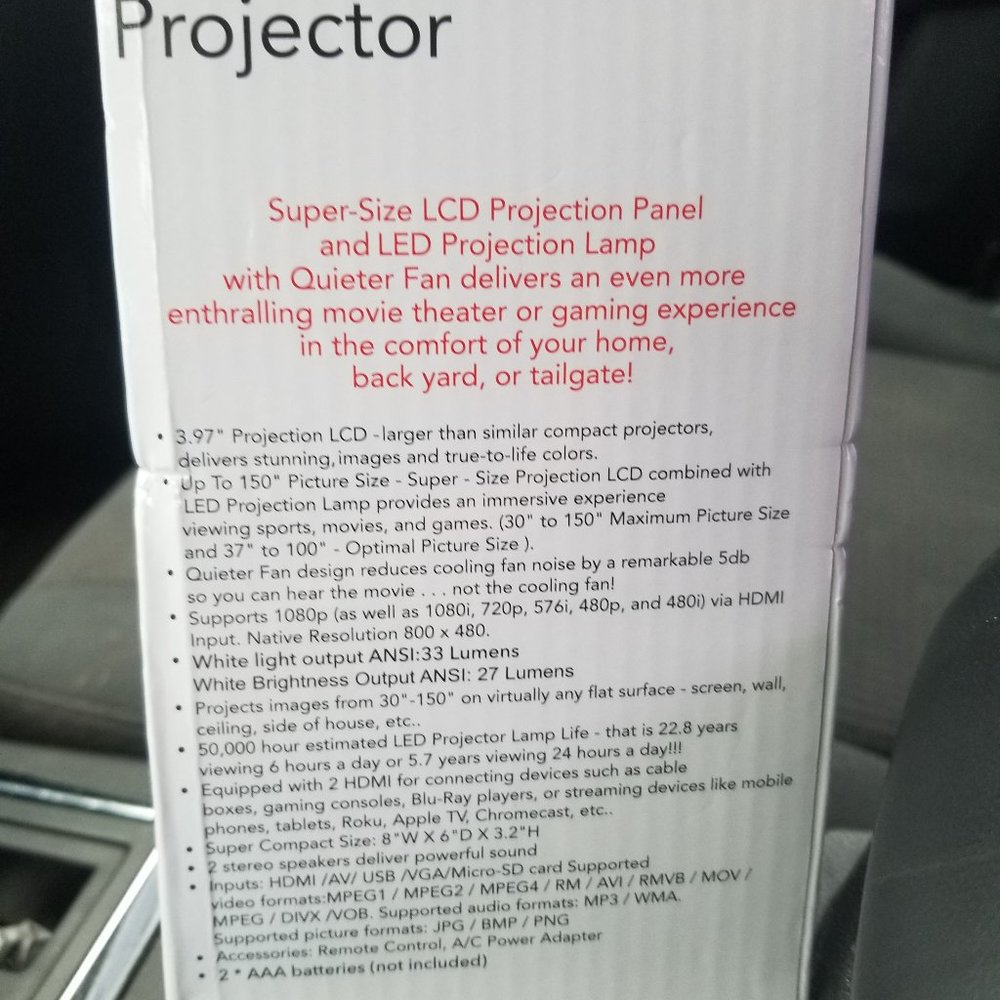Projector - Picture 2 of 2
